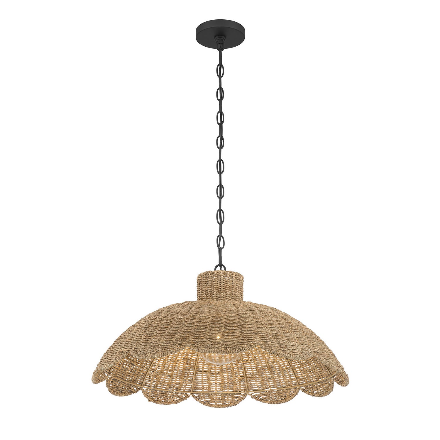 Millennium - 99201-MB - One Light Pendant - Malura - Matte Black