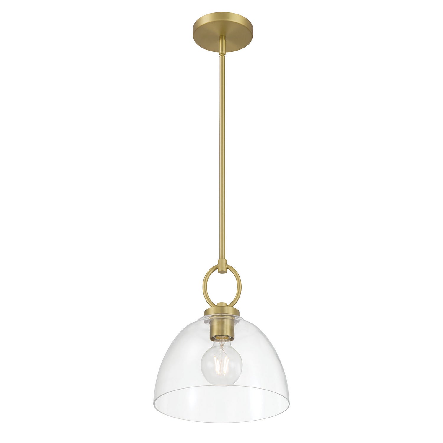 Millennium - 9951-VB - One Light Pendant - Velto - Vintage Brass