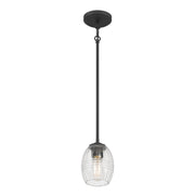 Millennium - 9981-MB - One Light Mini Pendant - Miravelle - Matte Black