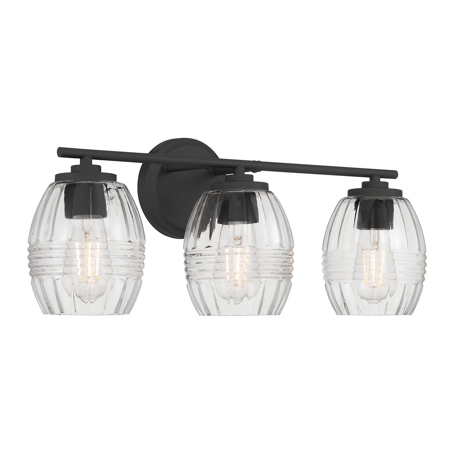 Millennium - 9993-MB - Three Light Vanity - Miravelle - Matte Black