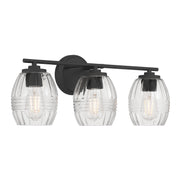 Millennium - 9993-MB - Three Light Vanity - Miravelle - Matte Black