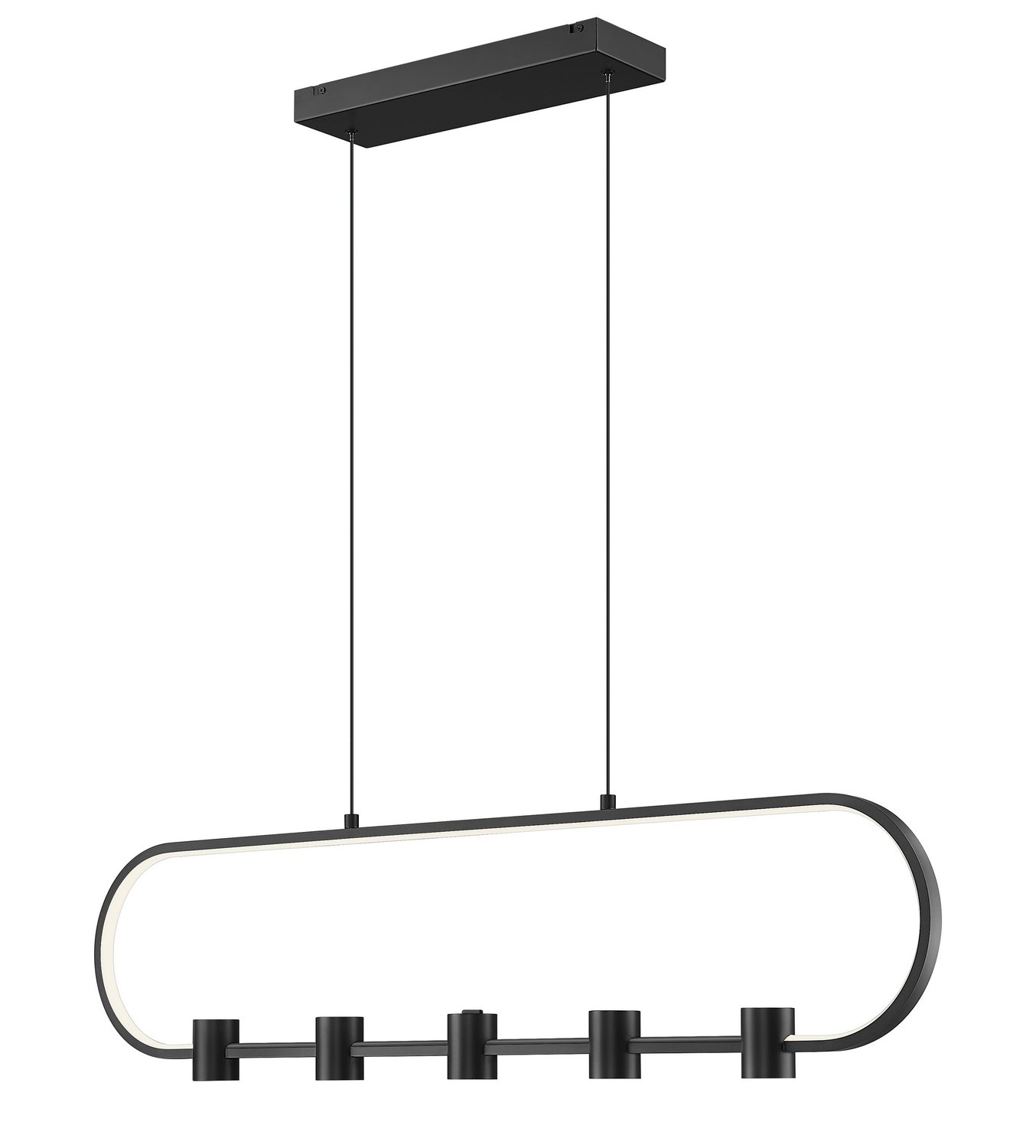 Z-Lite - 4101-42L-MB-LED - LED Linear Chandelier - Saros - Matte Black