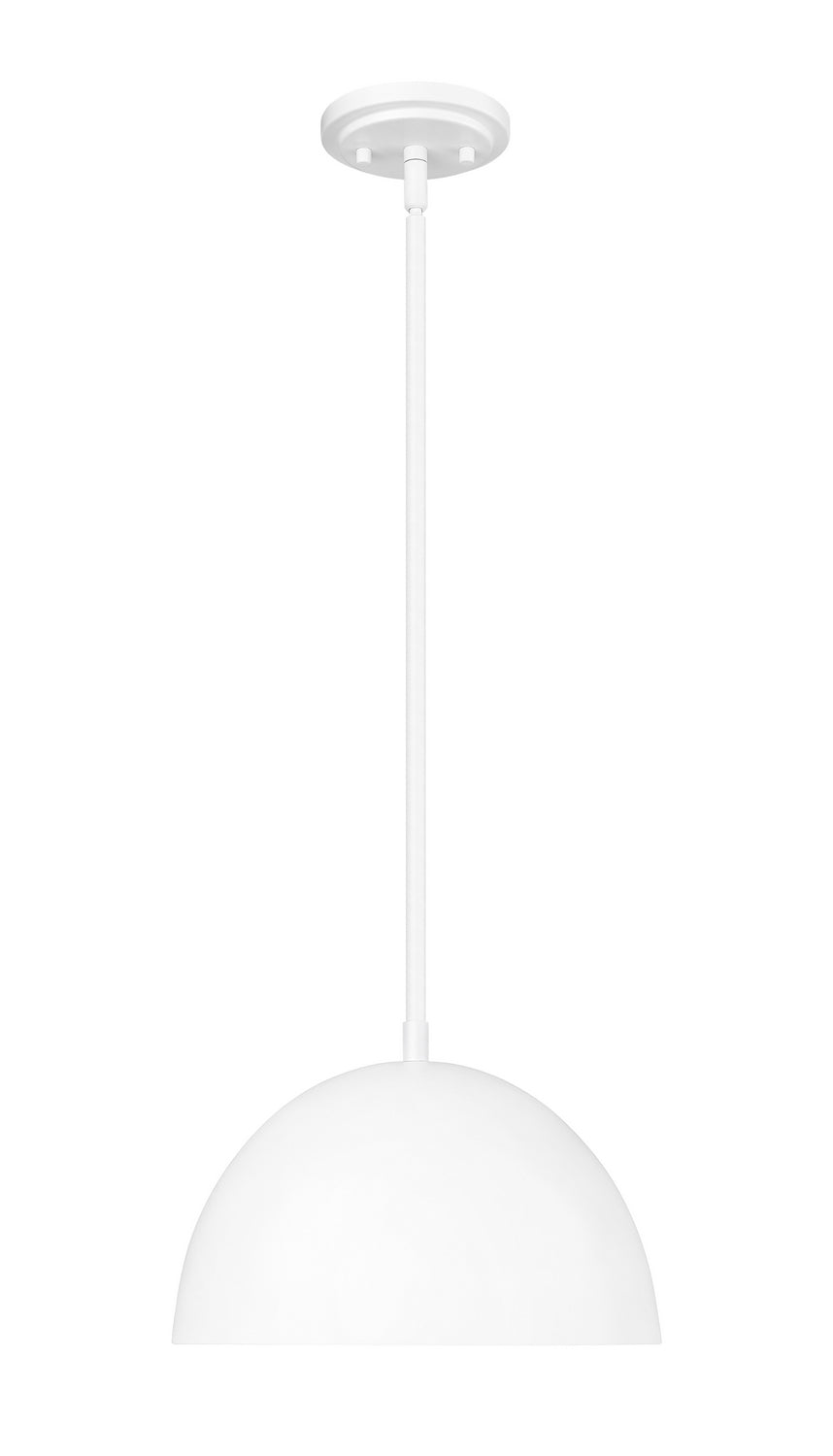 Z-Lite - 4501P12-MW - One Light Pendant - Vega - Matte White