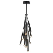 ET2 - E23347-122BK - LED Pendant - Allumettes - Black