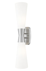 Z-Lite - 4504-2SL-BN - Two Light Wall Sconce - Emrys - Brushed Nickel