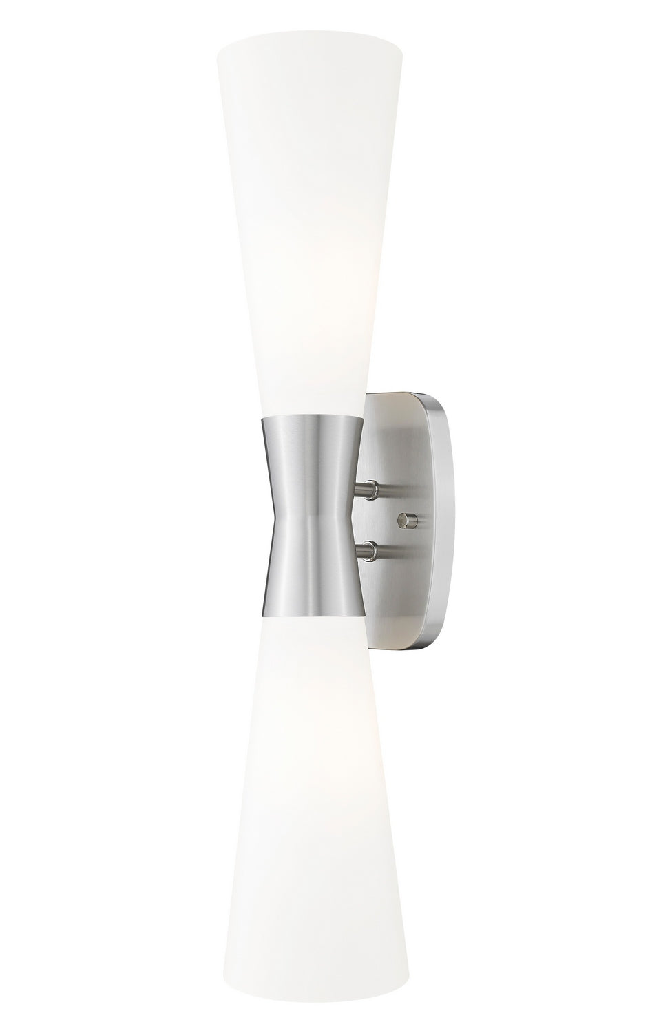 Z-Lite - 4504-2SL-BN - Two Light Wall Sconce - Emrys - Brushed Nickel
