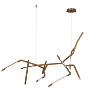 ET2 - E25414-WBR - LED Pendant - Scion - Weathered Brass