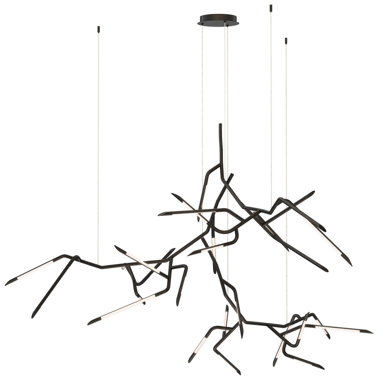 ET2 - E25418-BK - LED Pendant - Scion - Black