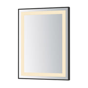 ET2 - E42091-BK - LED Mirror - Framed - Black