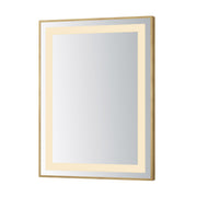 ET2 - E42091-GLD - LED Mirror - Framed - Gold