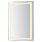 ET2 - E42092-SN - LED Mirror - Framed - Satin Nickel