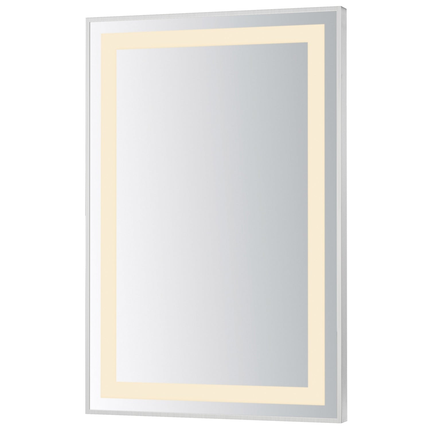 ET2 - E42092-SN - LED Mirror - Framed - Satin Nickel