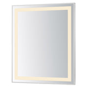 ET2 - E42093-SN - LED Mirror - Framed - Satin Nickel