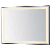 ET2 - E42094-BK - LED Mirror - Framed - Black