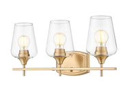 Z-Lite - 473-3V-BBR - Three Light Vanity - Joliet - Burnished Brass