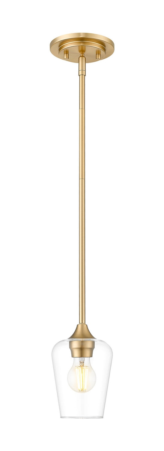 Z-Lite - 473MP-BBR - One Light Pendant - Joliet - Burnished Brass