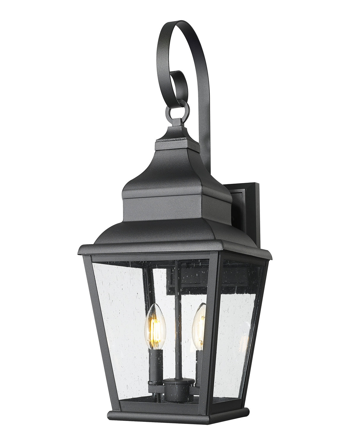 Z-Lite - 5029M-BK - Two Light Outdoor Wall Mount - Raphael - Sand Black