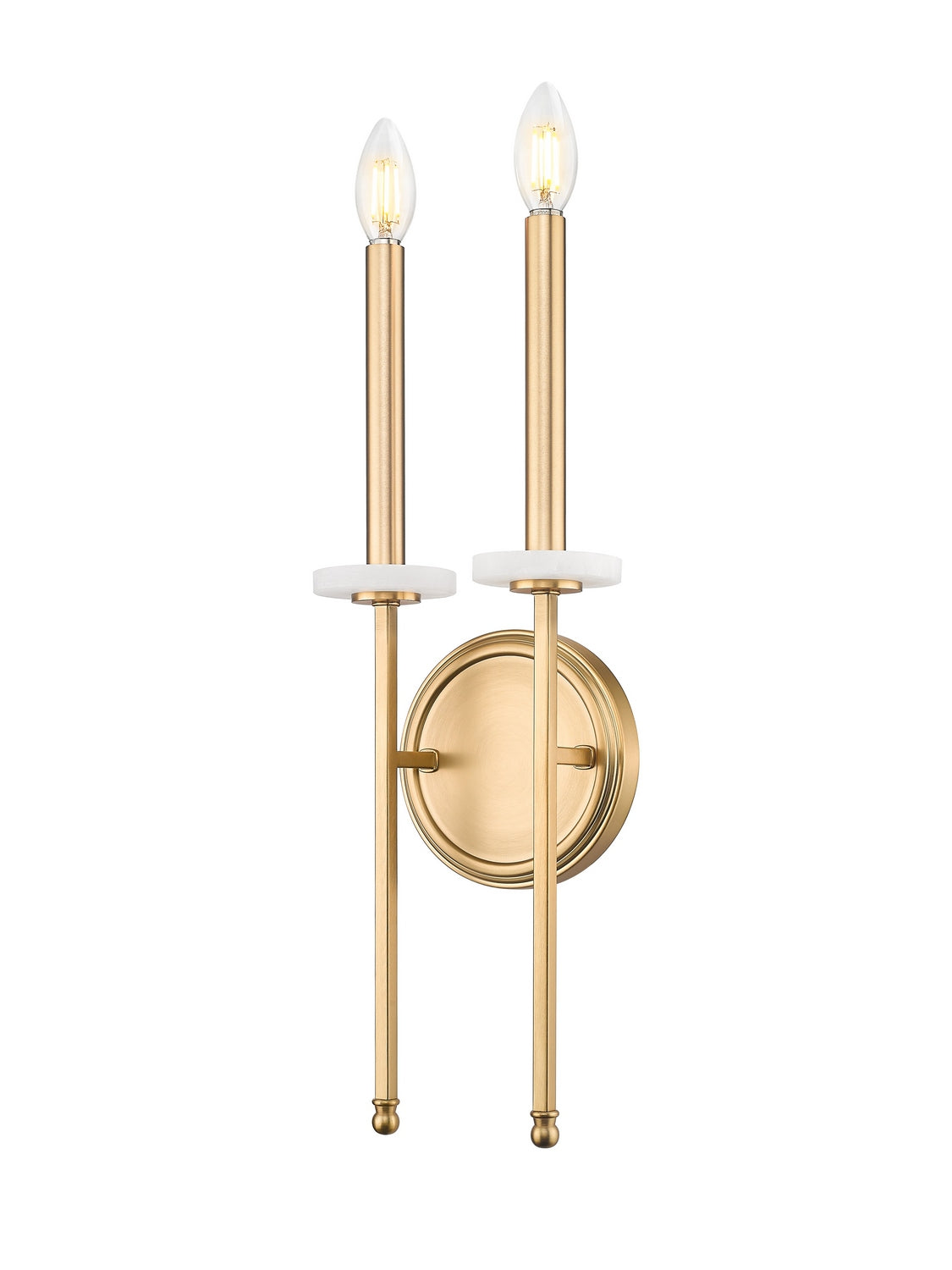 Z-Lite - 6100-2S-MGLD - Two Light Wall Sconce - Gaultier - Modern Gold