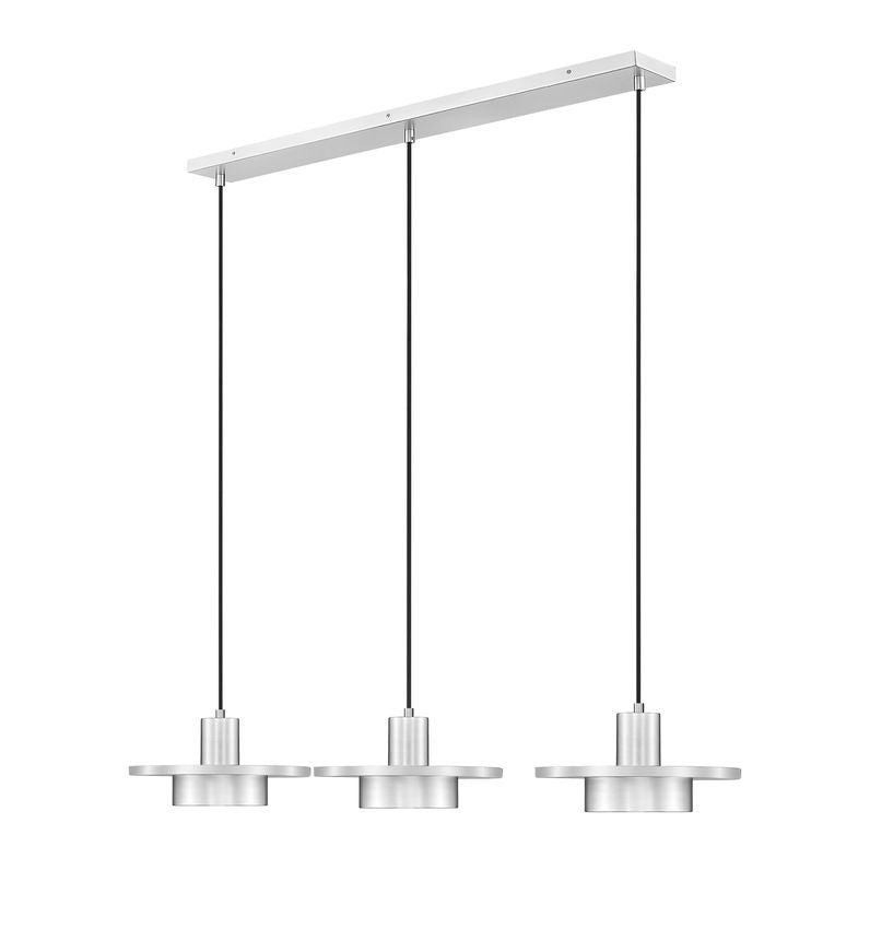 Z-Lite - 829P12-3L-BN-LED - LED Linear Chandelier - Ludo - Brushed Nickel