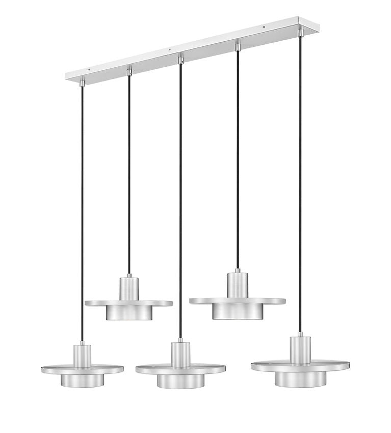 Z-Lite - 829P12-5L-BN-LED - LED Linear Chandelier - Ludo - Brushed Nickel