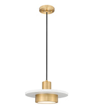 Z-Lite - 829P12-MW-MGLD-LED - LED Pendant - Ludo - Matte White + Modern Gold