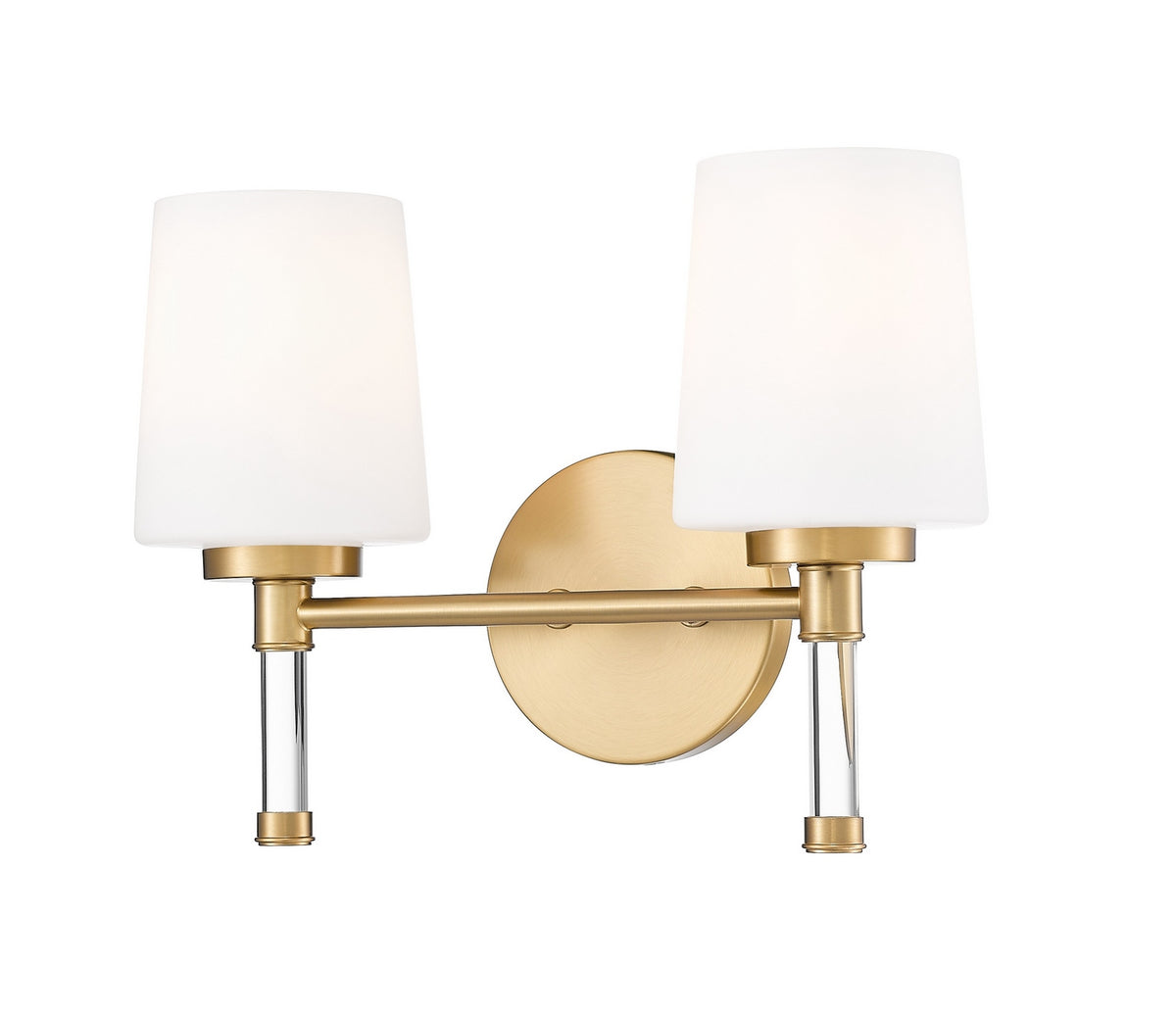 Z-Lite - 7700-2V-MGLD - Two Light Vanity - Henri - Modern Gold