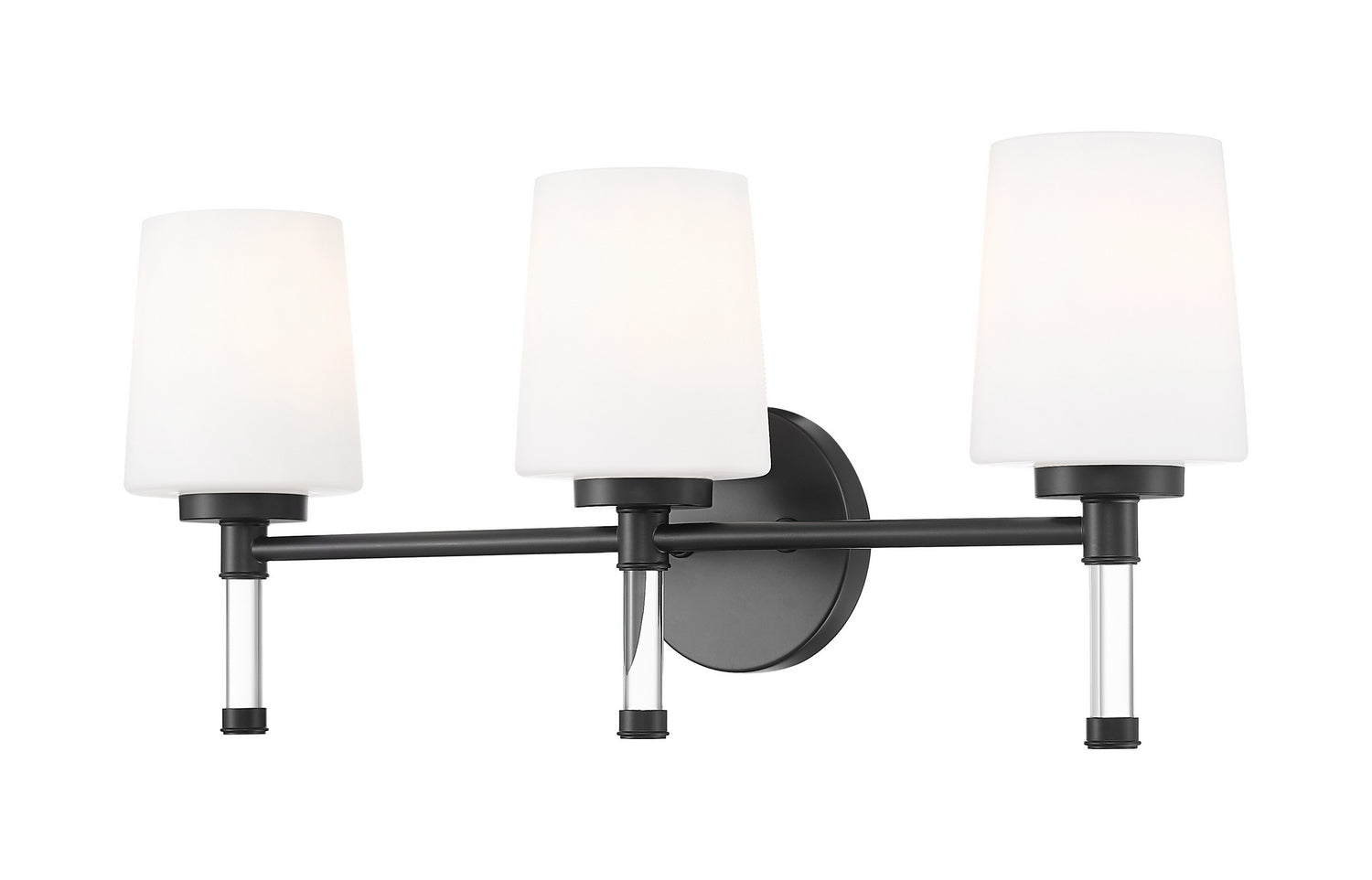 Z-Lite - 7700-3V-MB - Three Light Vanity - Henri - Matte Black