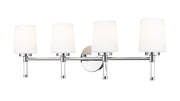 Z-Lite - 7700-4V-CH - Four Light Vanity - Henri - Chrome