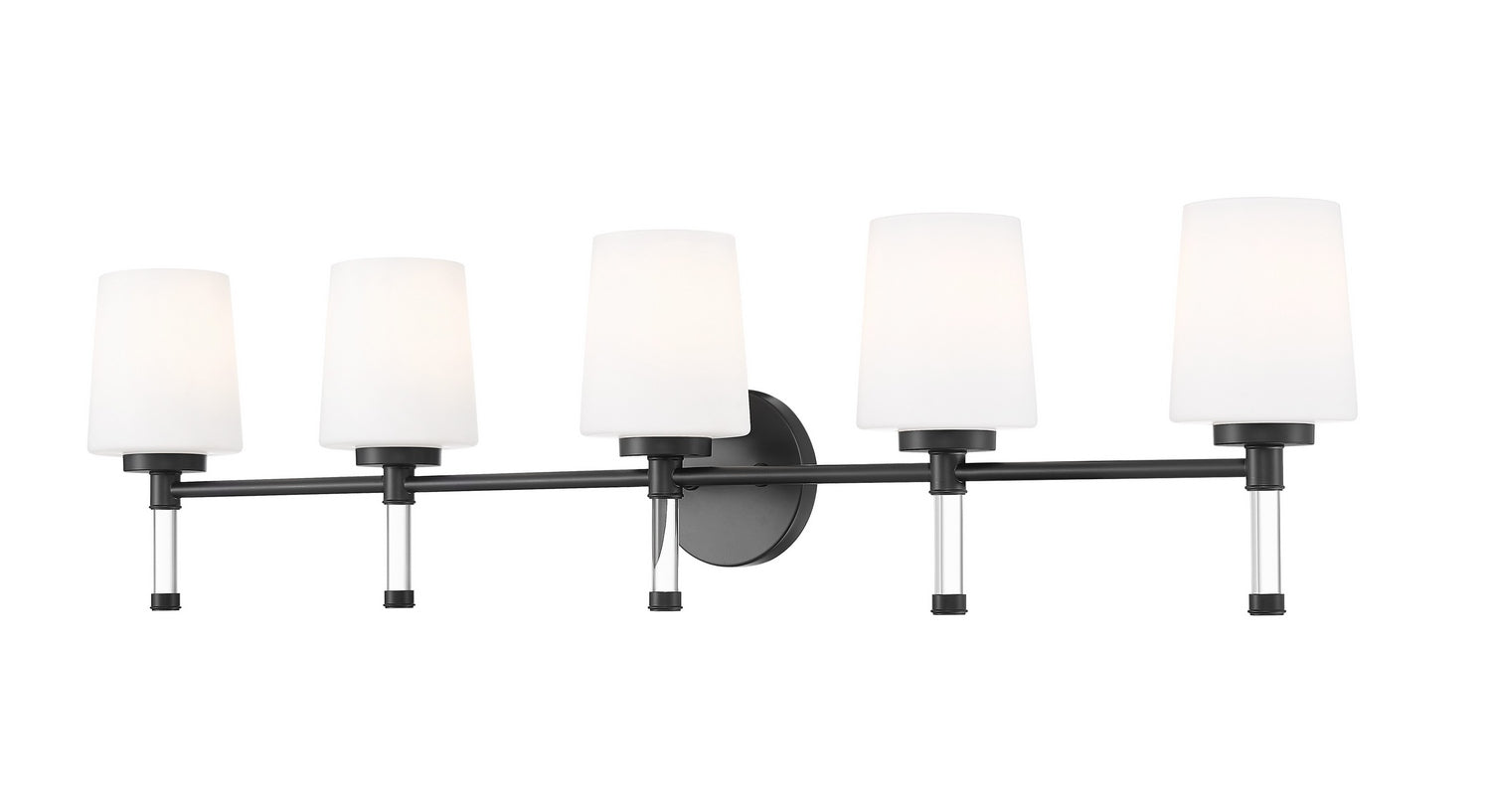 Z-Lite - 7700-5V-MB - Five Light Vanity - Henri - Matte Black