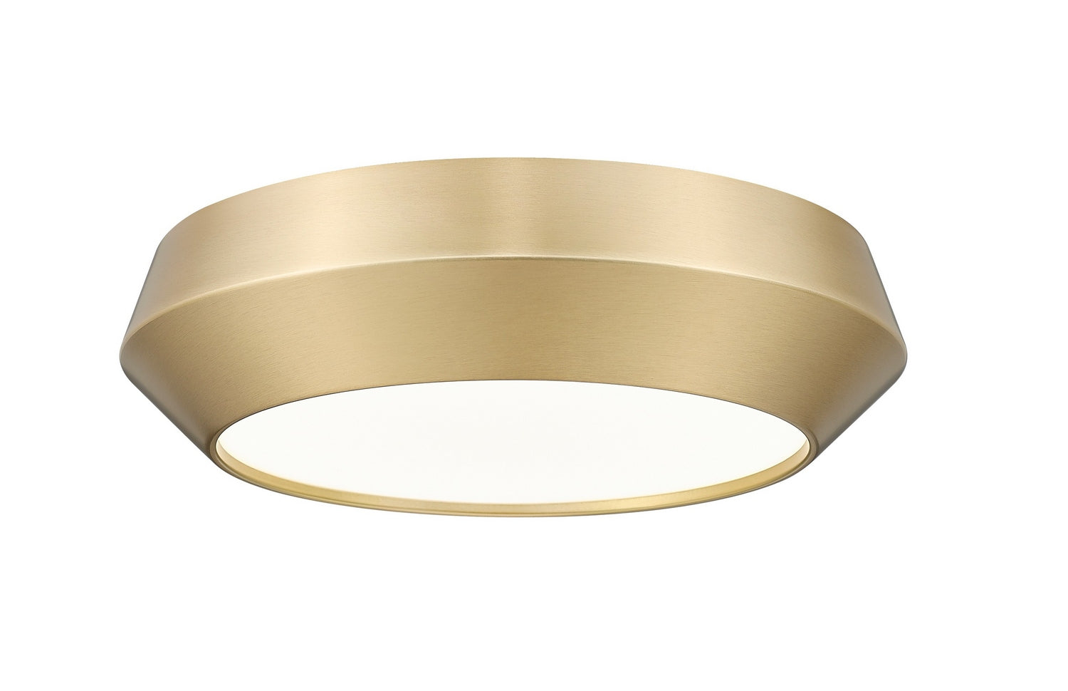 Z-Lite - 7701F12-MGLD-LED - LED Flush Mount - Quasars - Modern Gold