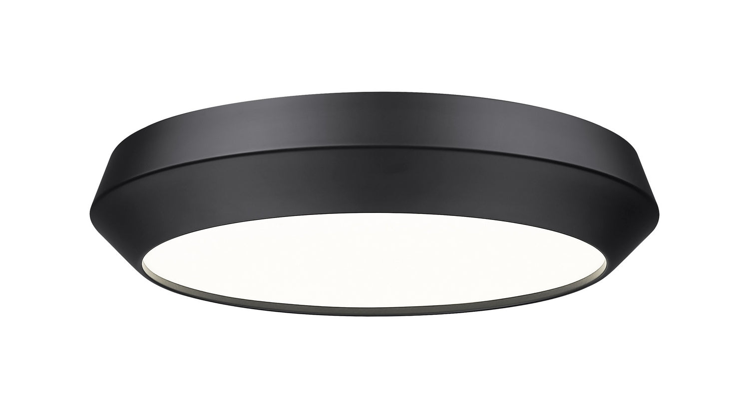 Z-Lite - 7701F16-MB-LED - LED Flush Mount - Quasars - Matte Black