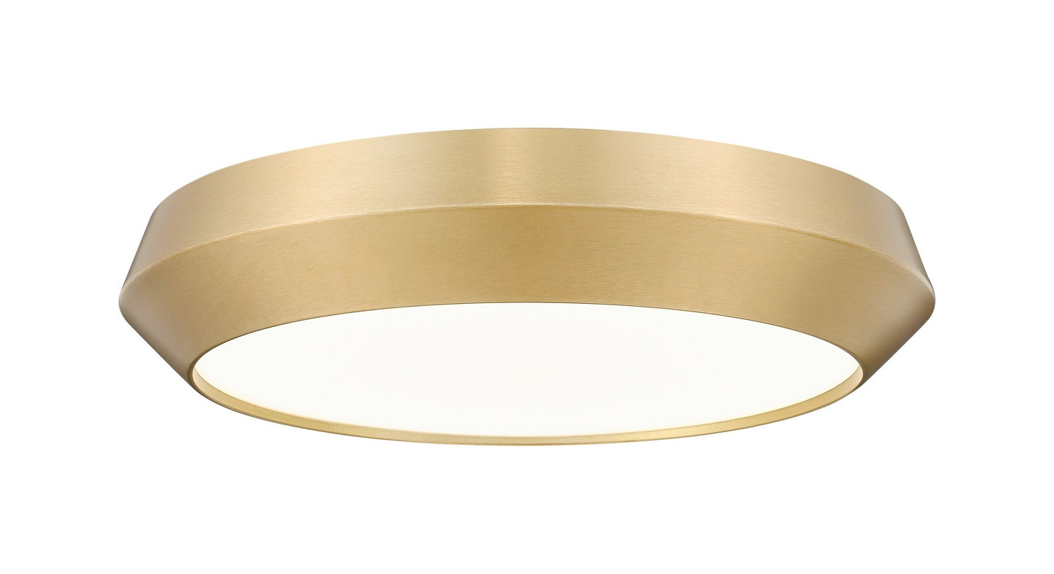 Z-Lite - 7701F16-MGLD-LED - LED Flush Mount - Quasars - Modern Gold