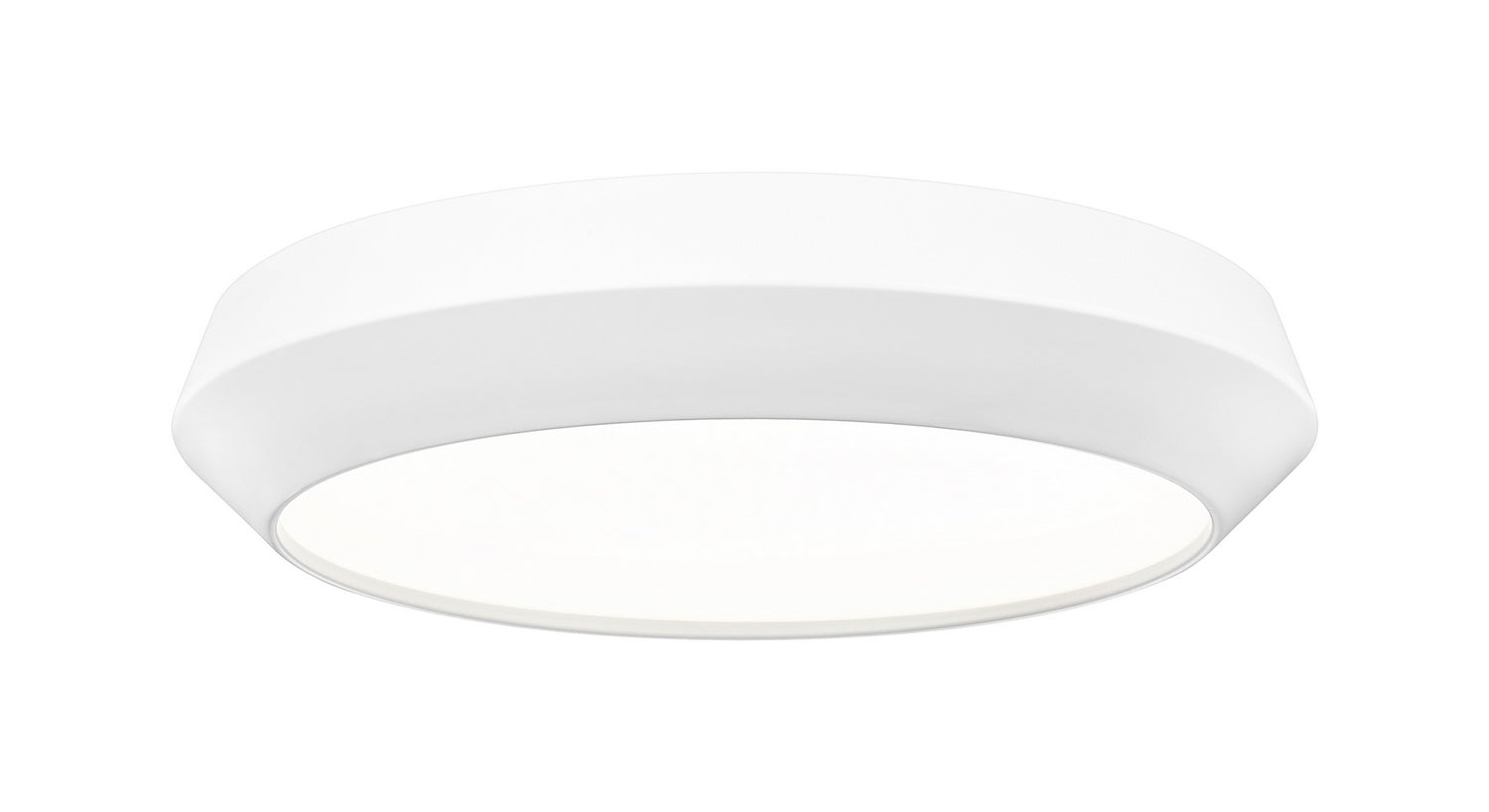 Z-Lite - 7701F16-MW-LED - LED Flush Mount - Quasars - Matte White