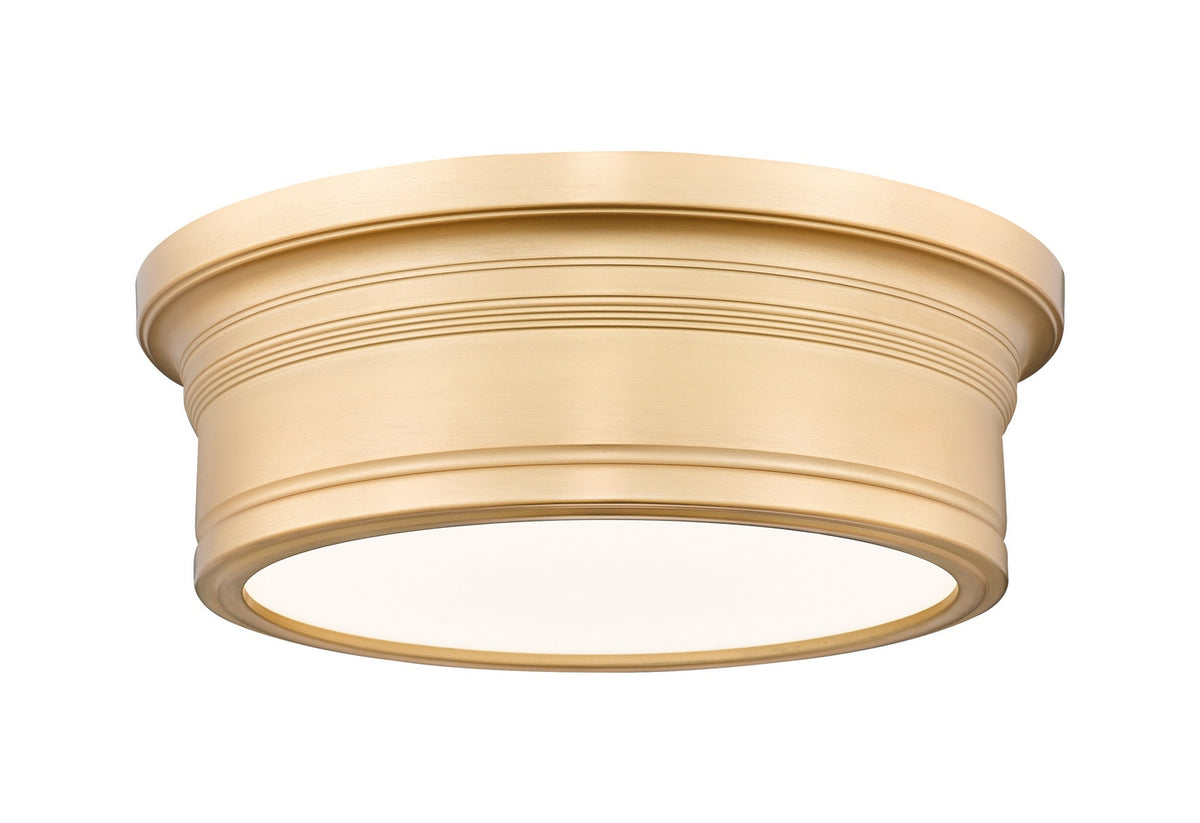 Z-Lite - 7702F12-MGLD-LED - LED Flush Mount - Bentley - Modern Gold