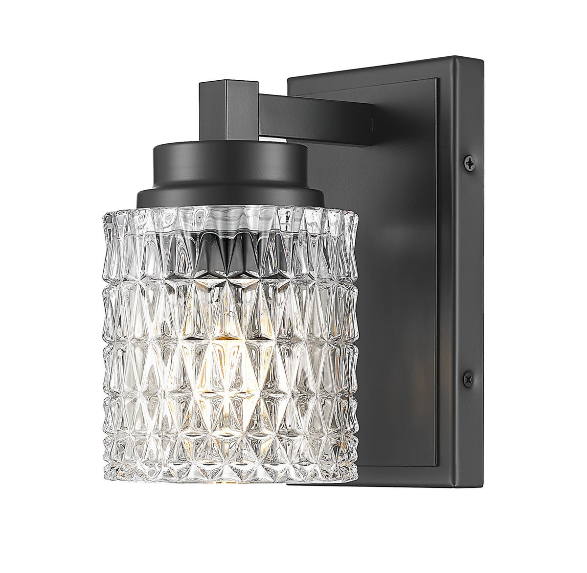 Z-Lite - 6101-1S-MB - One Light Wall Sconce - Jacqueline - Matte Black