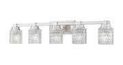 Z-Lite - 6101-5V-BN - Five Light Vanity - Jacqueline - Brushed Nickel