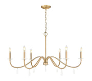 Z-Lite - 6103-45MGLD - Six Light Chandelier - Toussant - Modern Gold