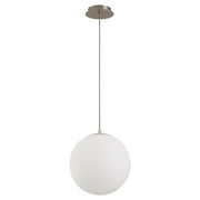 Quorum - 3-6730-24 - LED Pendant - Luna - Satin Nickel