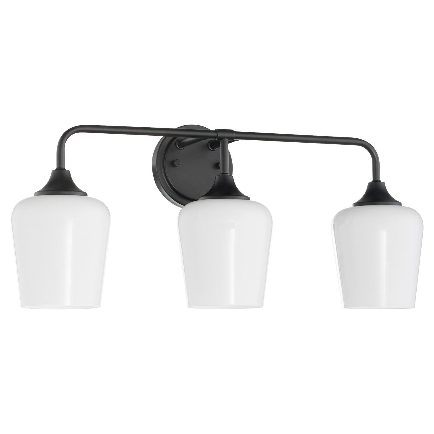 Quorum - 5313-3-259 - Three Light Wall Mount - Raymond - Matte Black