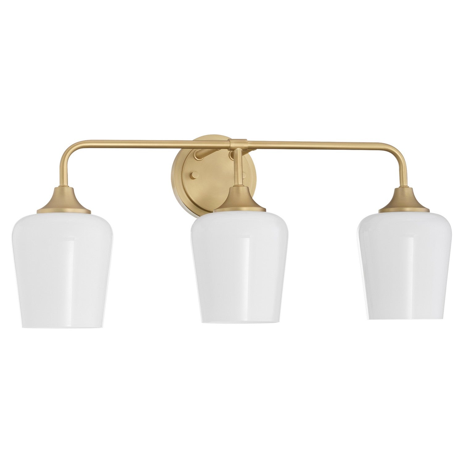 Quorum - 5313-3-280 - Three Light Wall Mount - Raymond - Aged Brass