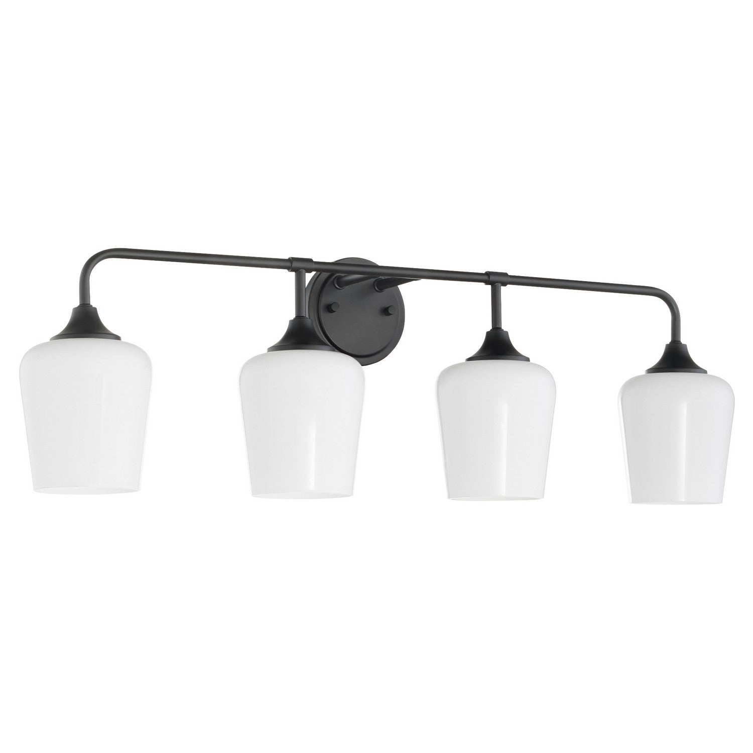 Quorum - 5313-4-259 - Four Light Wall Mount - Raymond - Matte Black