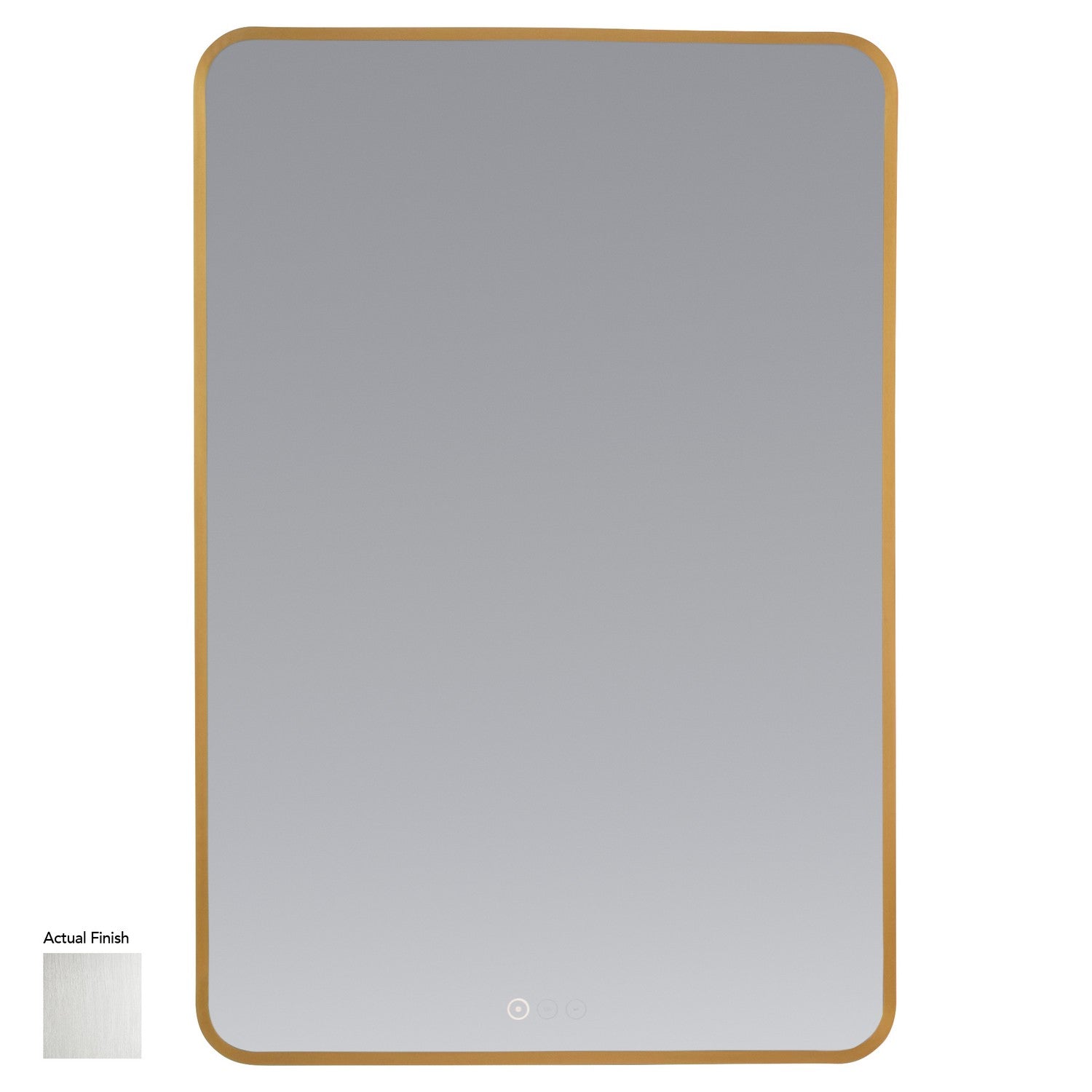 Quorum - 92-2436-65 - LED Mirror - Aero - Satin Nickel