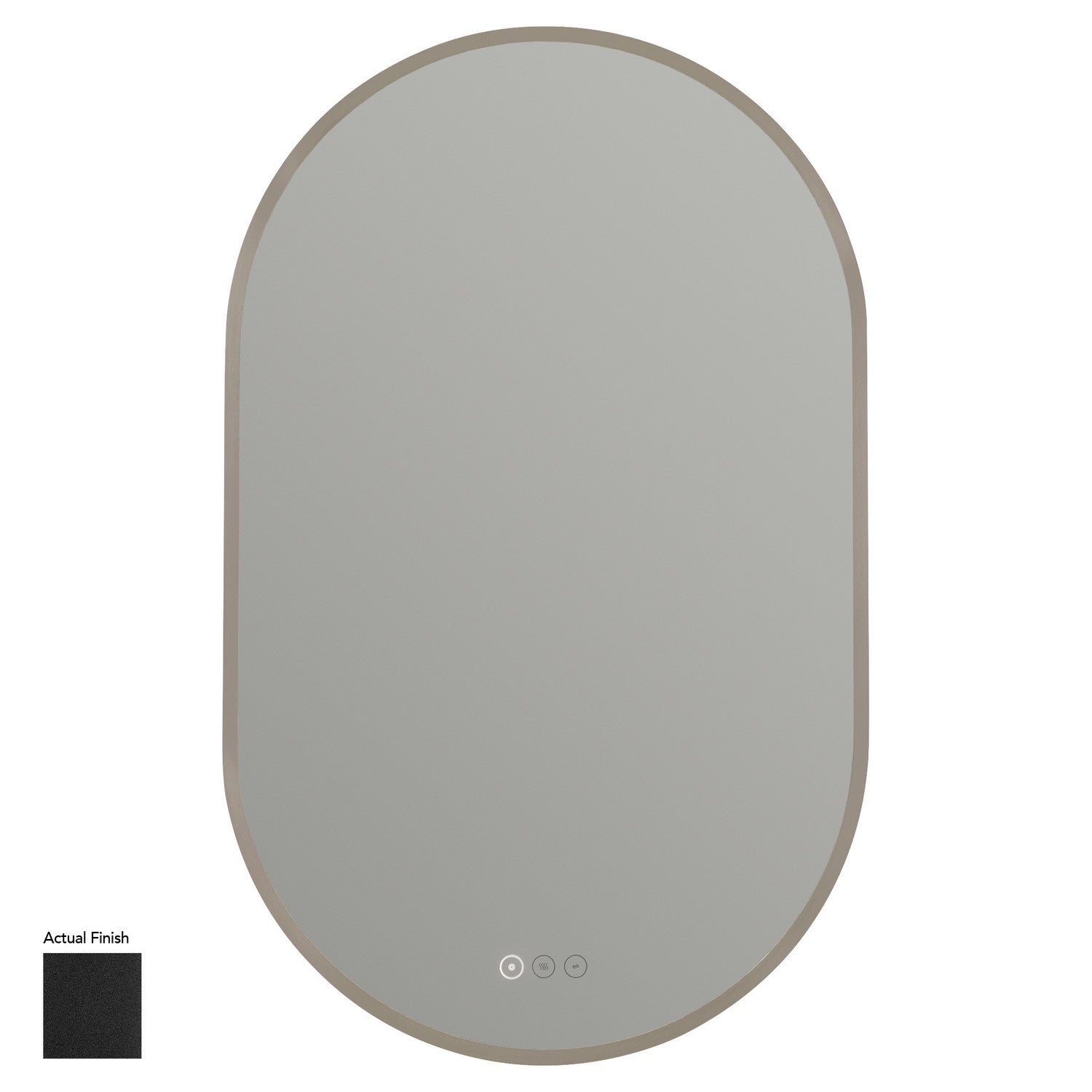 Quorum - 95-2032-59 - LED Mirror - Pildora - Matte Black