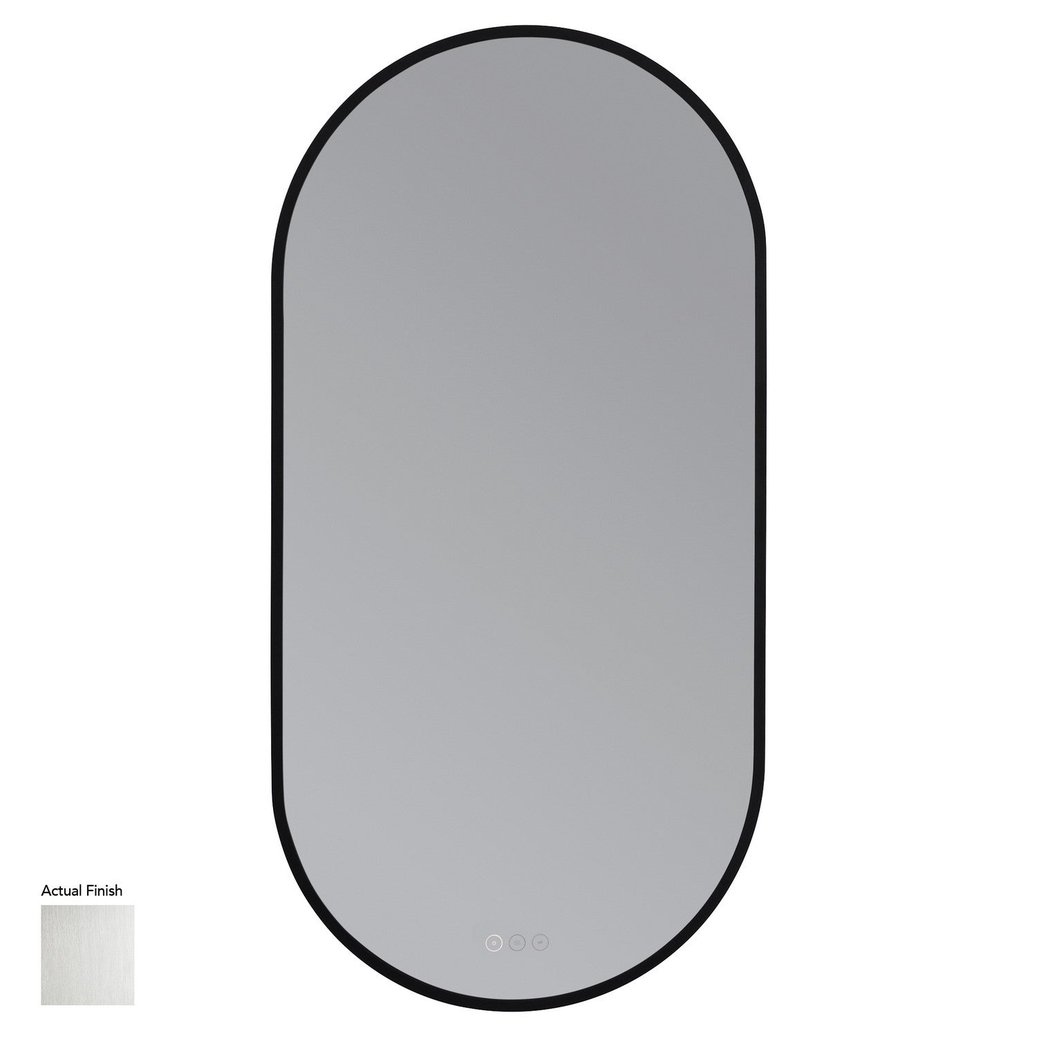 Quorum - 95-2142-65 - LED Mirror - Pildora - Satin Nickel