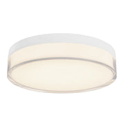 Kuzco Lighting - FM7-251-WH - LED Flush Mount - Quara - White