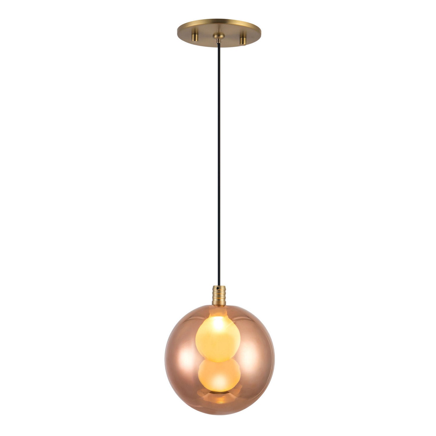 Kuzco Lighting - PD3106-BG/CP - LED Pendant - Bolla - Brushed Gold/Copper