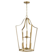 Maxim - 10426NAB - Six Light Pendant - Arden - Natural Aged Brass