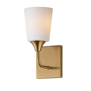 Maxim - 12881SWSN - One Light Wall Sconce - Hudson - Satin Nickel