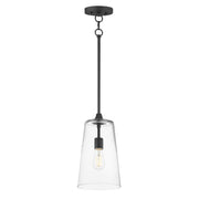 Maxim - 12886CLBK - One Light Pendant - Hudson - Black