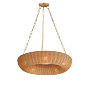 Maxim - 14313NANAB - Five Light Pendant - Bower - Natural Aged Brass